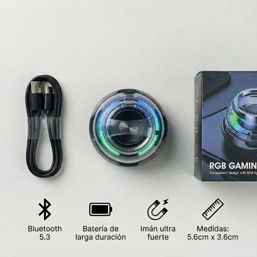 Parlante Magnético Portátil “MagBoom Pro| EL ORIGINAL