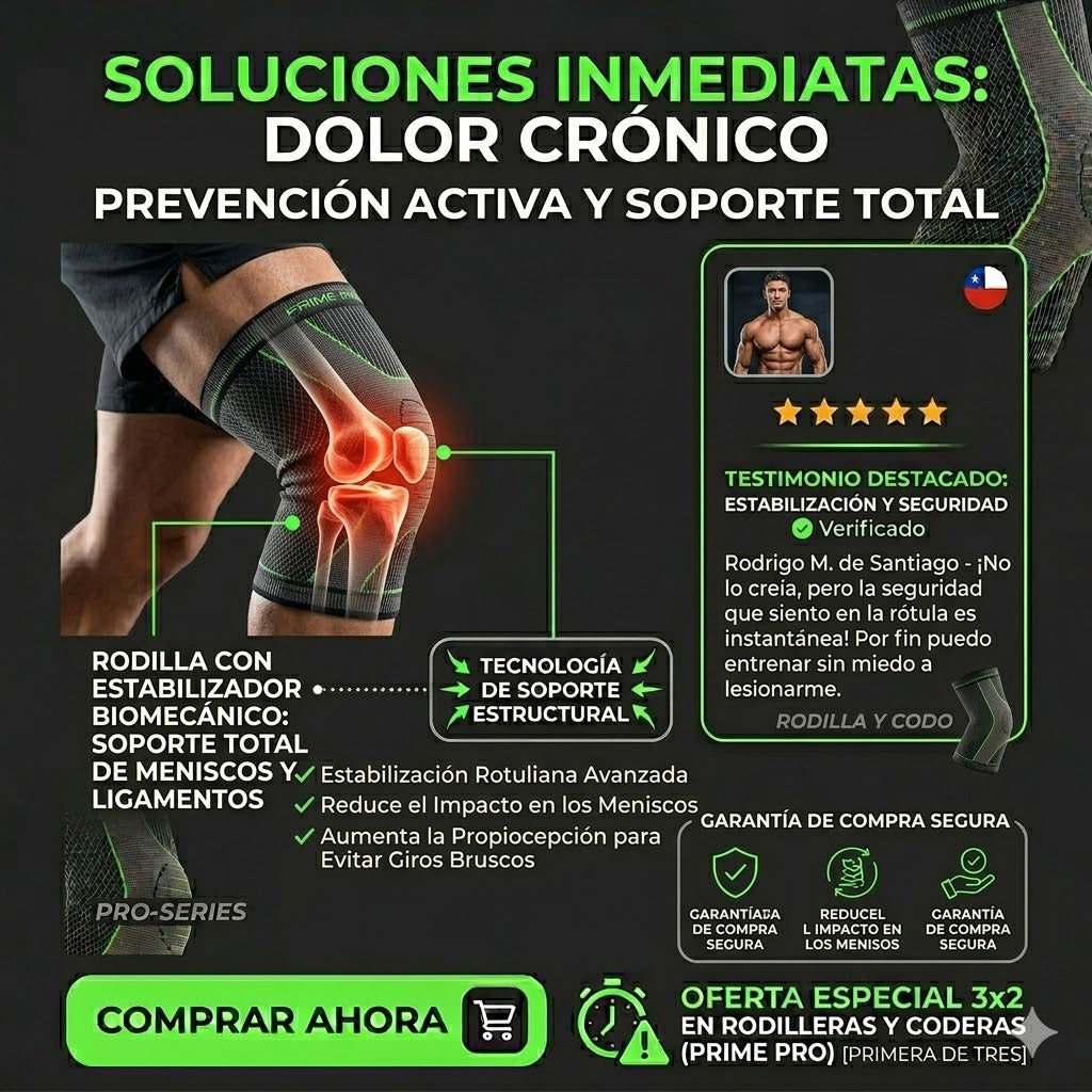 RODILLERA DE COMPRESIÓN AJUSTABLE