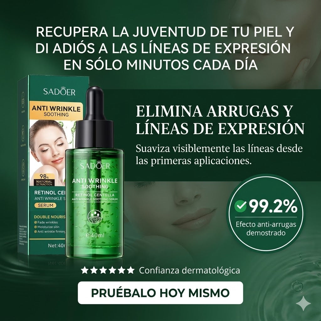 Serum Facial Asiatico Antiarrugas